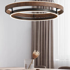 Niseko Chandelier Double Ring Design With LED Glow - image 5