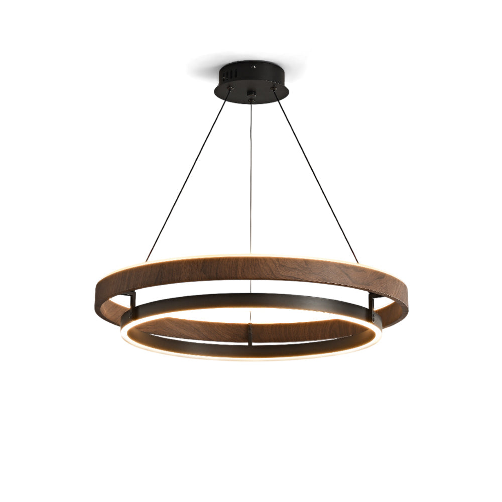Niseko Chandelier Double Ring Design With LED Glow - image 21