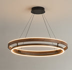 Niseko Chandelier Double Ring Design With LED Glow - image 8