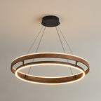 Niseko Chandelier Double Ring Design With LED Glow - image 9