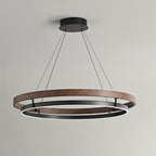 Niseko Chandelier Double Ring Design With LED Glow - image 11
