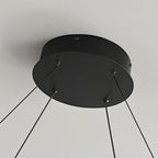 Niseko Chandelier Double Ring Design With LED Glow - image 15