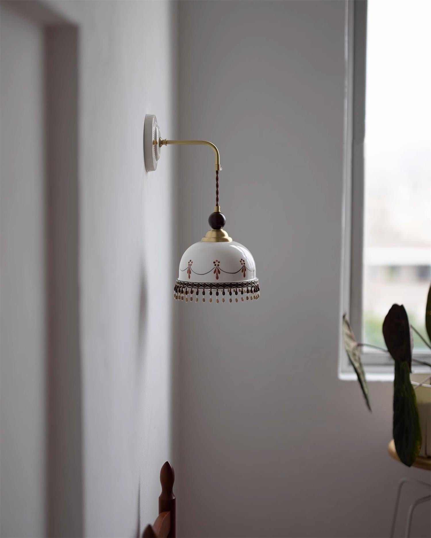 Noemi Wall Lamp Vintage Floral Elegance