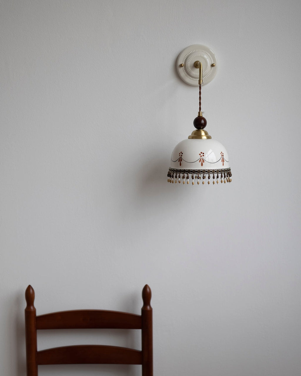 Noemi Wall Lamp Vintage Floral Elegance