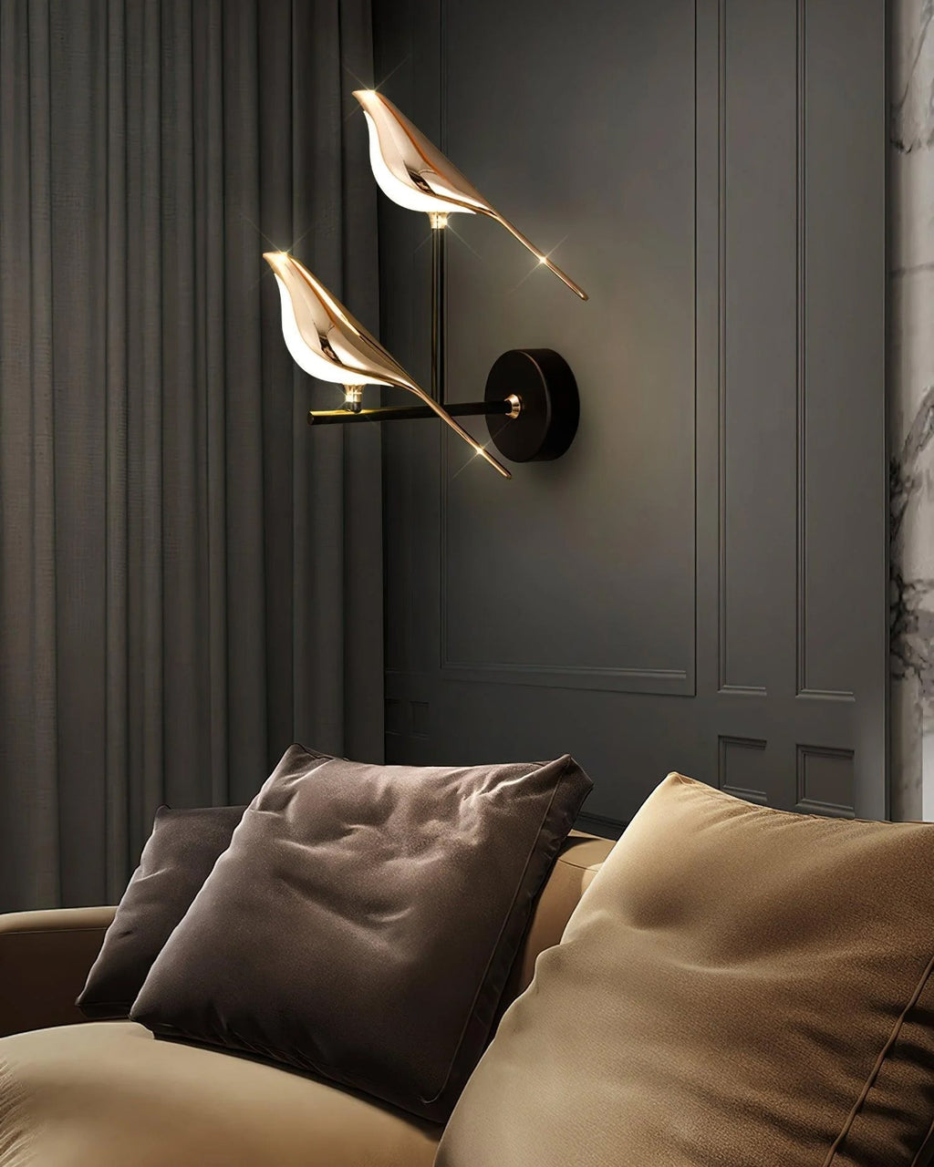 Loveable Premium Nordic Art Plug-in Wall lamp