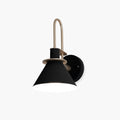 Lustra Wall Lamp Black Gold Minimalist