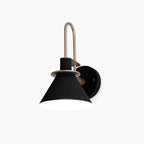 Lustra Wall Lamp Black Gold Minimalist