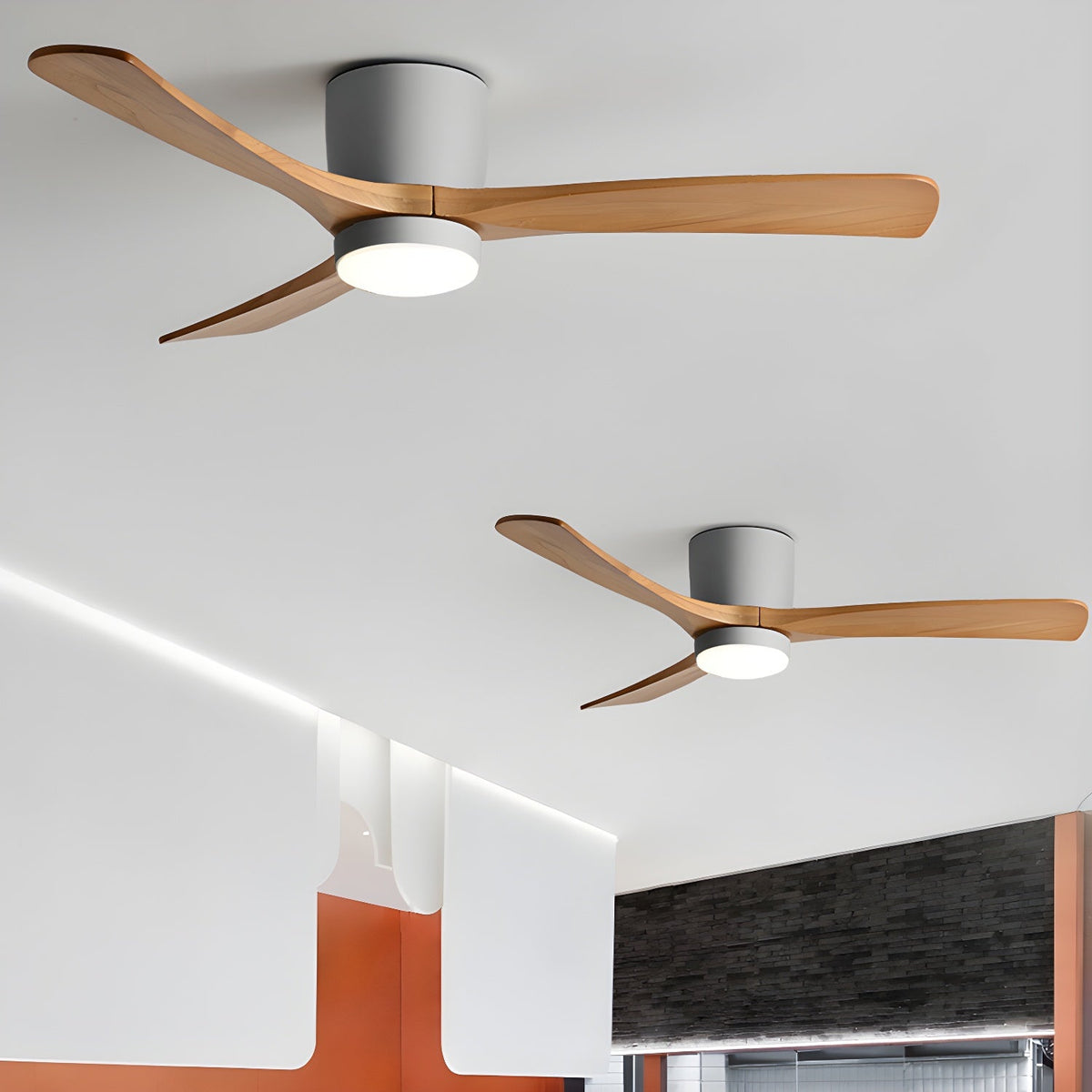 Nielsen  Nordic Wooden 42"/48" Ceiling Fan Light - image 2