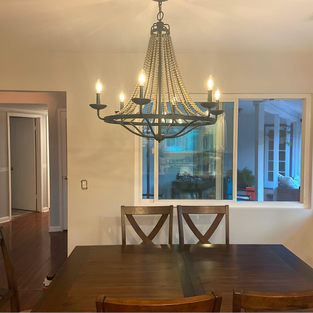 Alloren Vintage Industrial Empire Chandelier