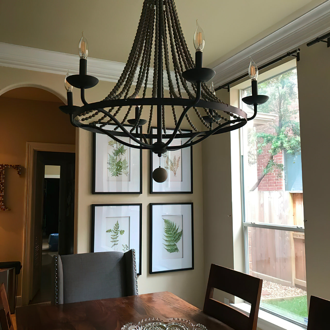 Alloren Vintage Industrial Empire Chandelier