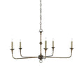 Unity Vintage Mid-century Bronze Chandelier - Letslighting