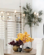 Lustra Candle Chandelier Elegant