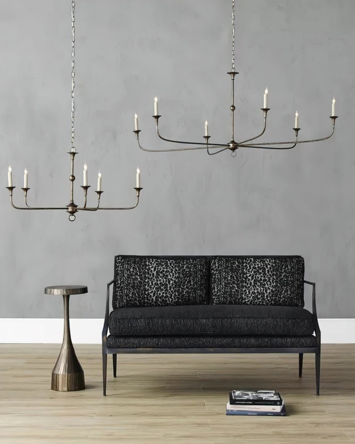 Lustra Candle Chandelier Elegant