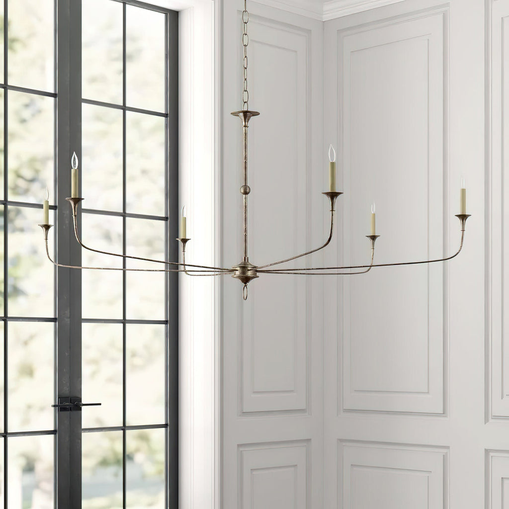 Lustra Candle Chandelier Elegant