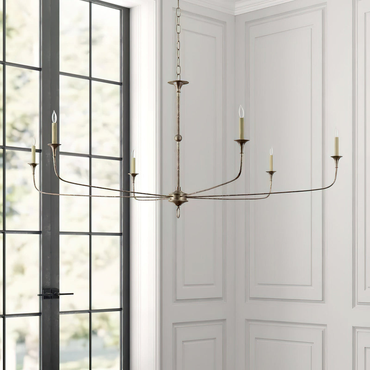 Lustra Candle Chandelier Elegant