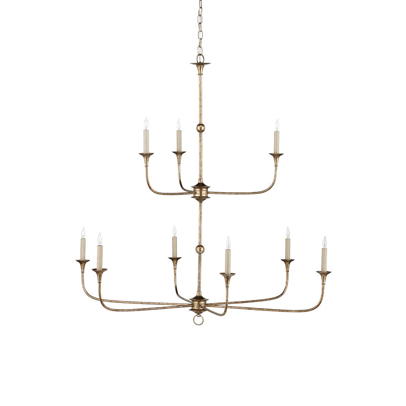 Wisp Grande Vintage Industrial Bronze Chandelier - image 13