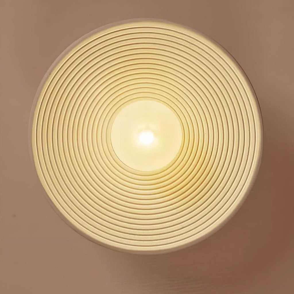 Orvian Wooden Flush Mount Ceiling Light with Round Globe