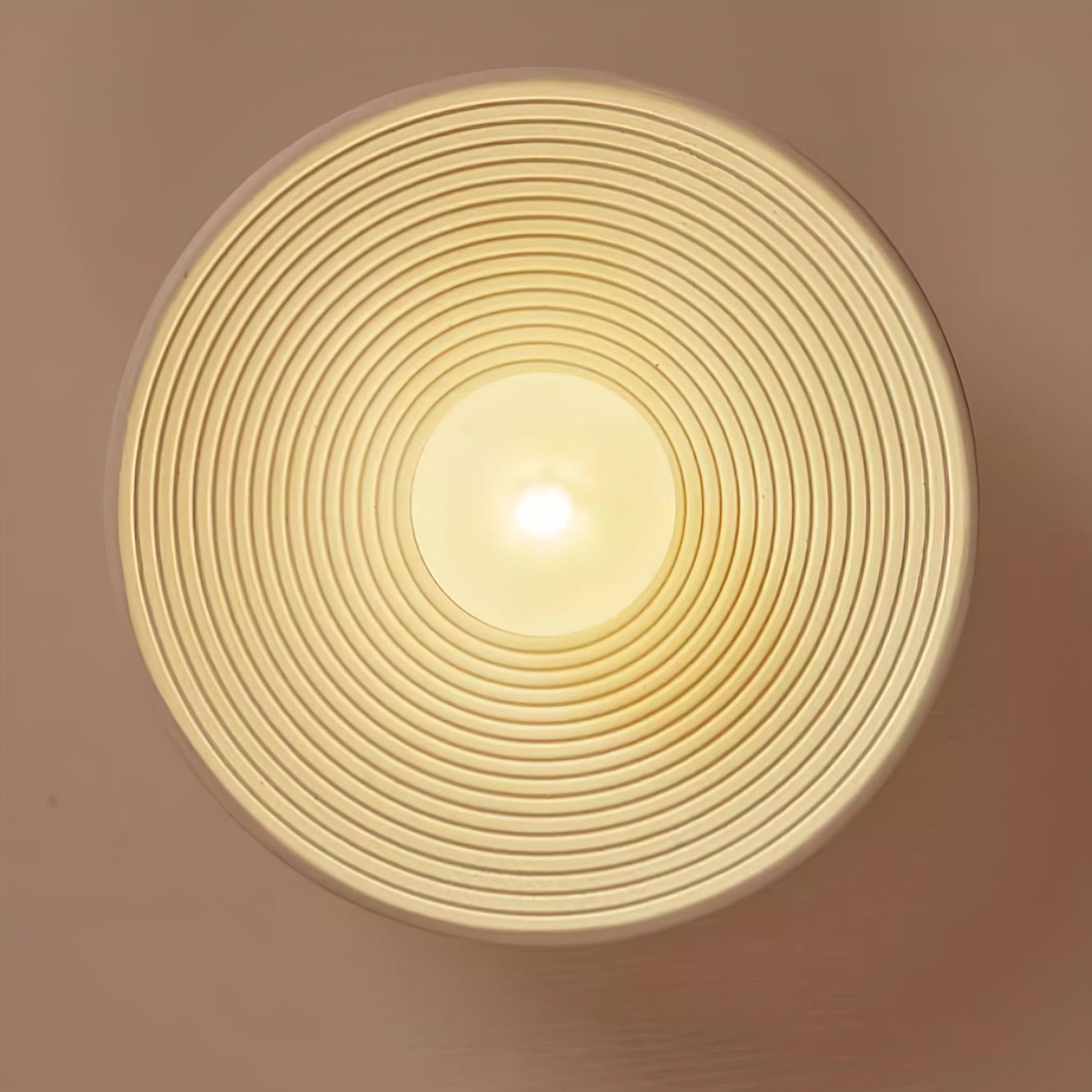 Orvian Wooden Flush Mount Ceiling Light with Round Globe