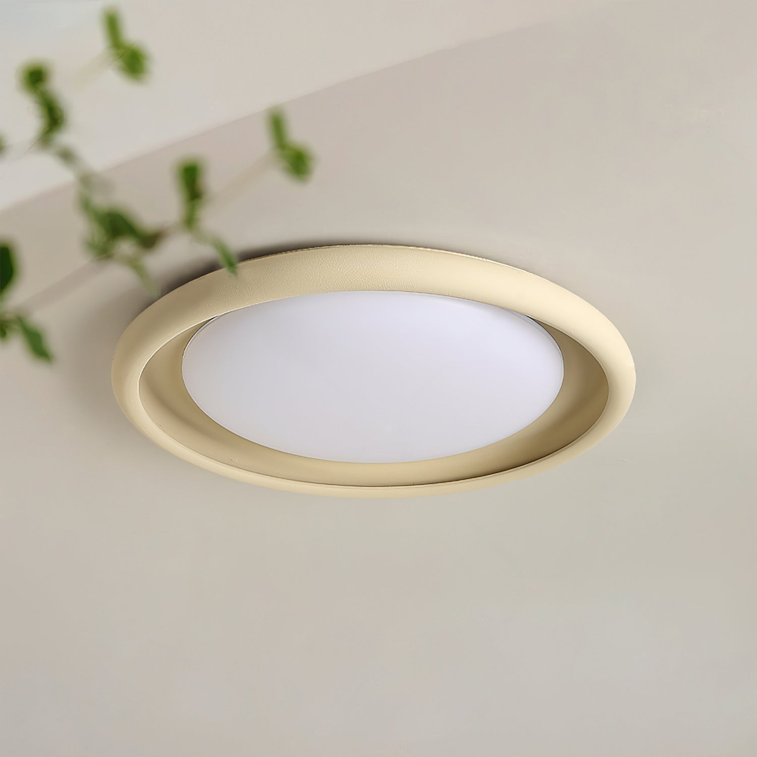 Nuria Ceiling Lamp Round Silhouette Minimalist Ambient