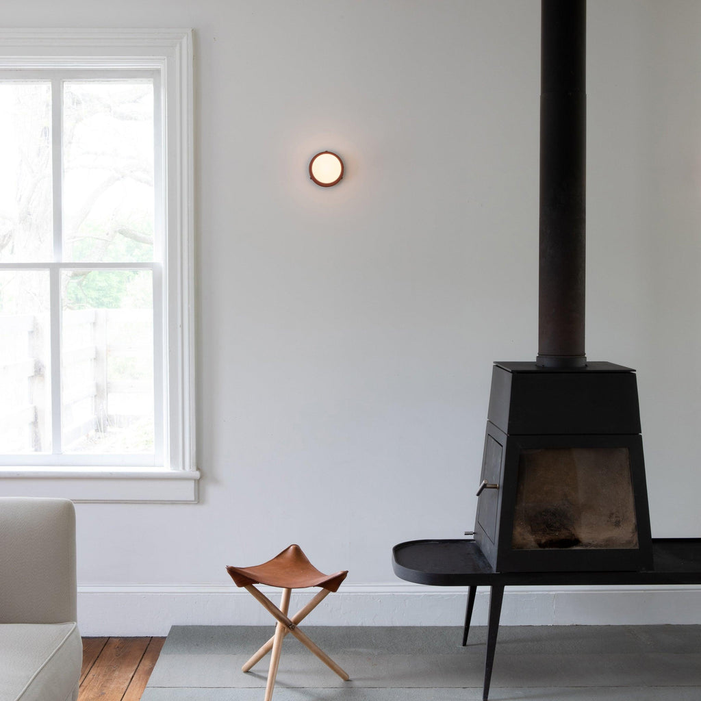Otis Modern Minimalist Glass Wall Lamp