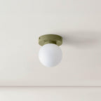 Otis Modern Minimalist Glass Wall Lamp