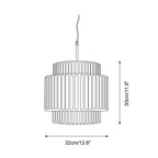 Aurelia Ribbed Pendant Light