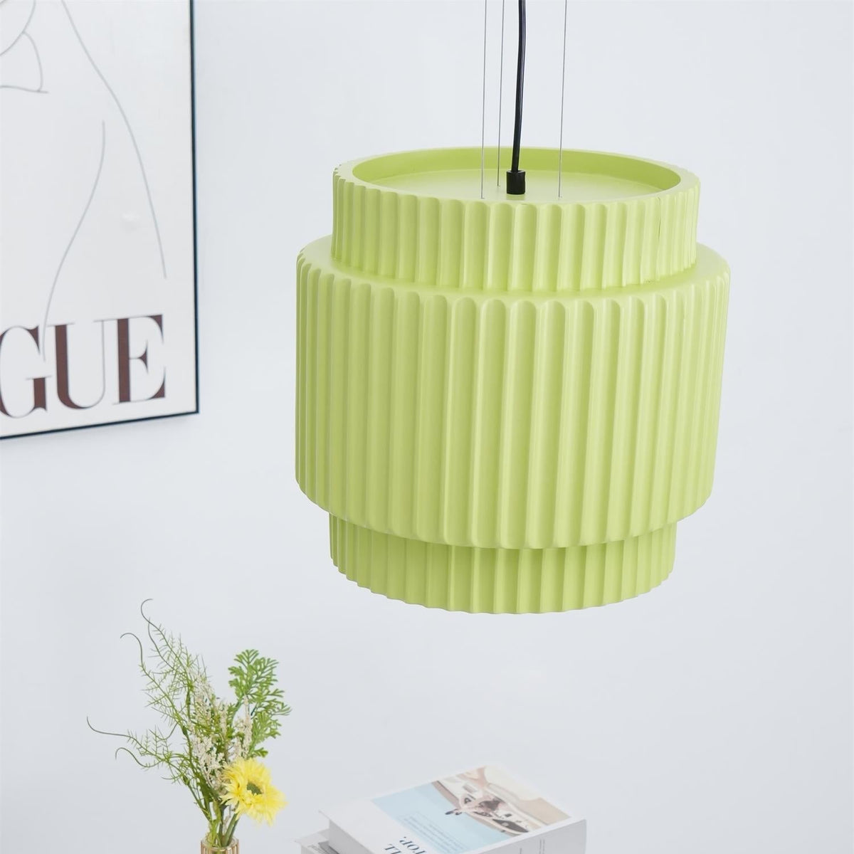 Aurelia Ribbed Pendant Light