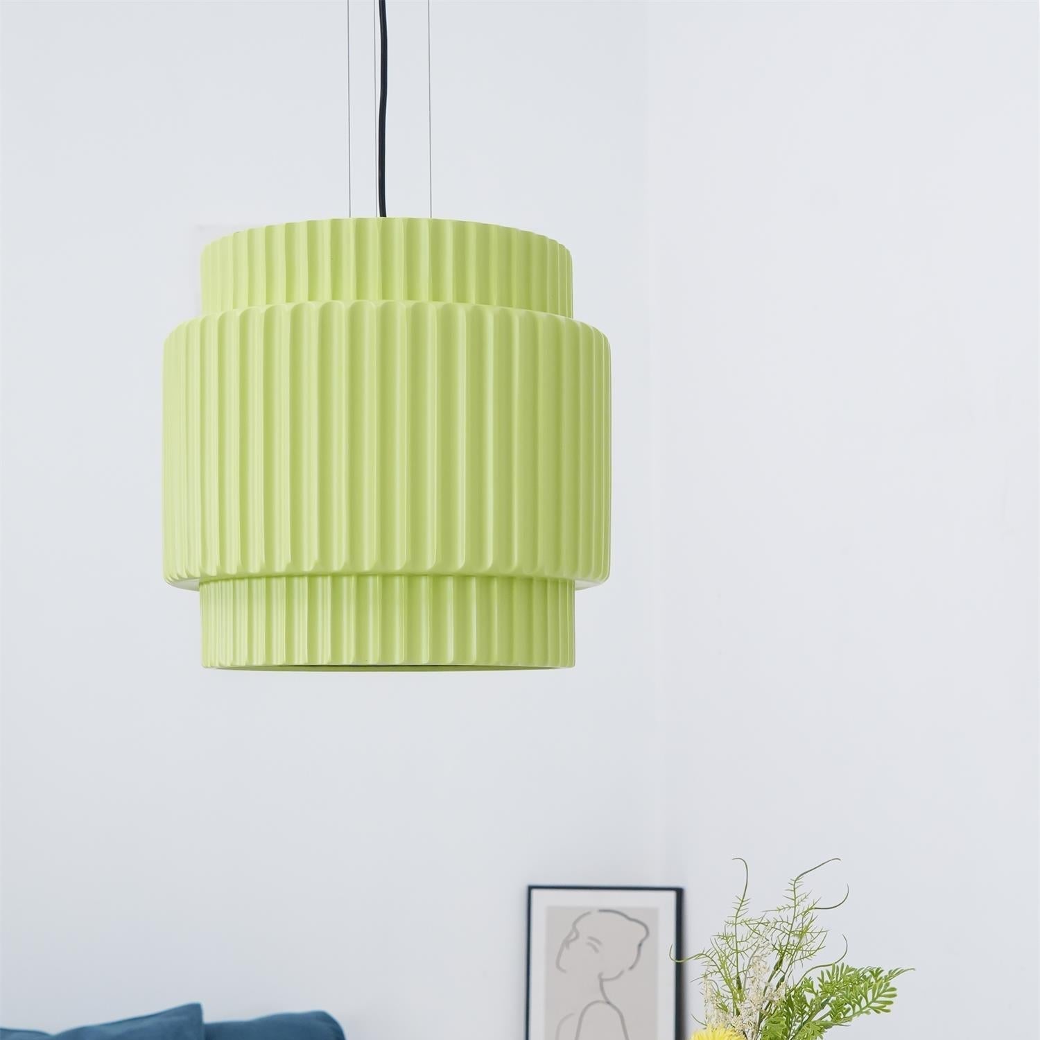 Aurelia Ribbed Pendant Light
