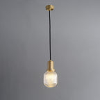 Cacarir Premium Nordic Art Brass Glass Pendant Lamp