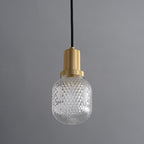 Cacarir Premium Nordic Art Brass Glass Pendant Lamp