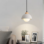 Muto Minimalism LED Modern Pendant Light Cement Bedroom Bedside Kitchen Island Living Room