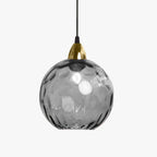Valentina Colorful Glass Ball Pendant Light Water Ripple Living Room - image 19