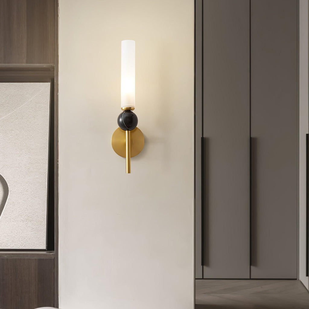 Casoreth Modern Minimalist Vertical Marble Wall Lamp