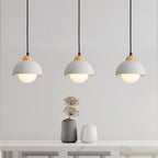 Muto Minimalism LED Modern Pendant Light Cement Bedroom Bedside Kitchen Island Living Room