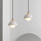 Muto Minimalism LED Modern Pendant Light Cement Bedroom Bedside Kitchen Island Living Room