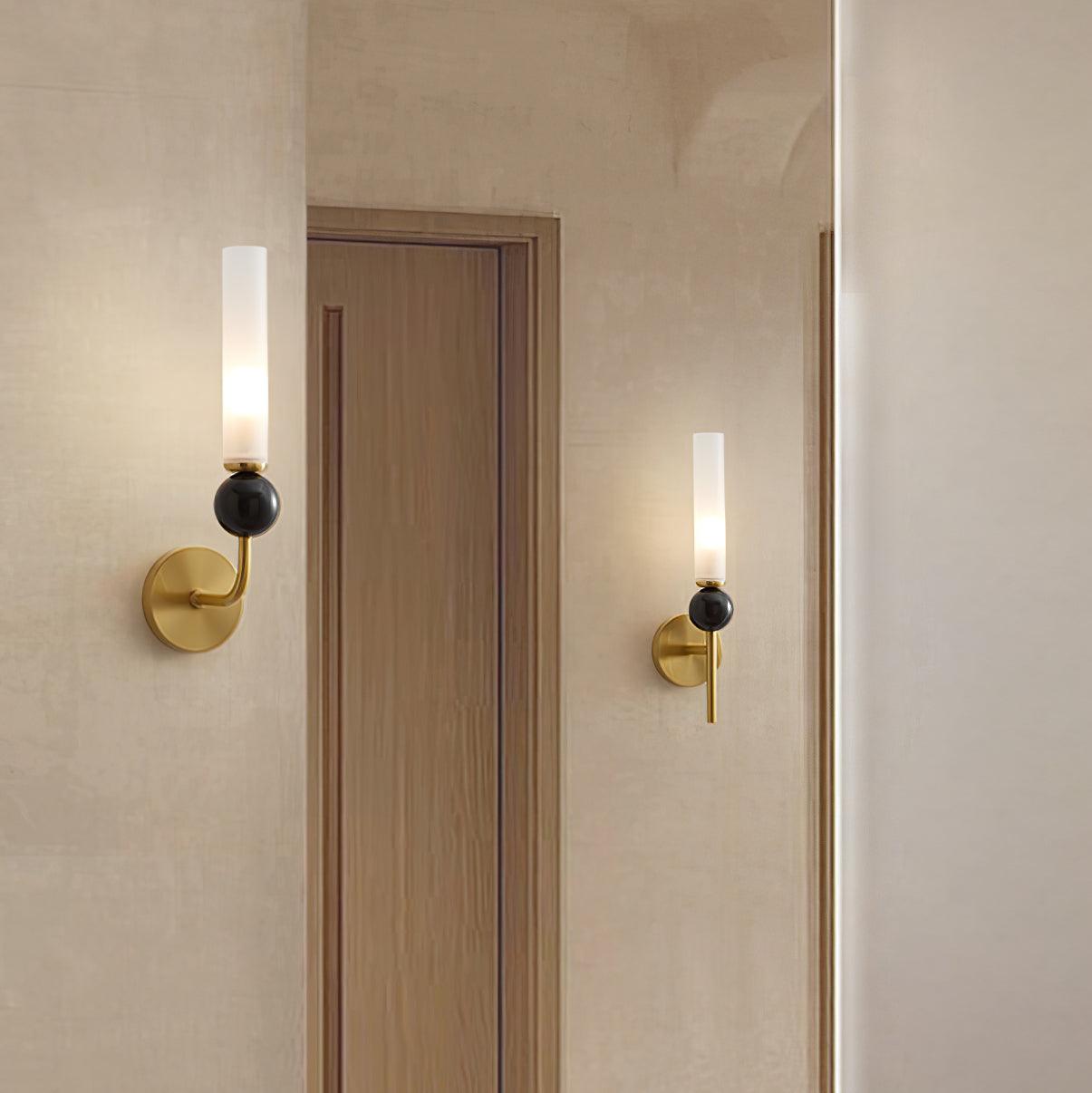 Casoreth Modern Minimalist Vertical Marble Wall Lamp