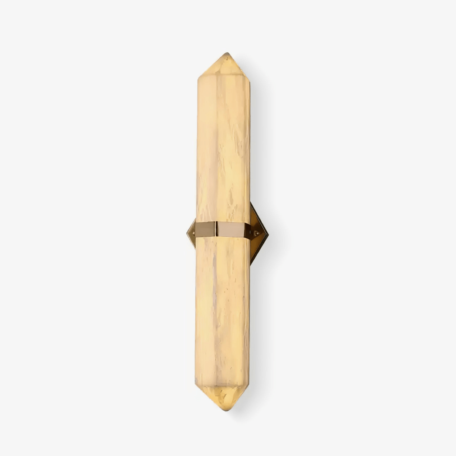 Lustra Wall Light Alabaster Brass for Bedroom