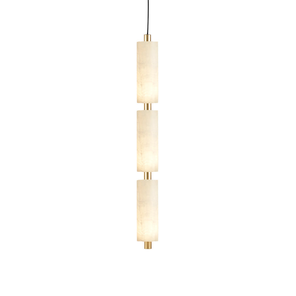 Zovarion Modern Minimalist Cluster Alabaster Pendant Light