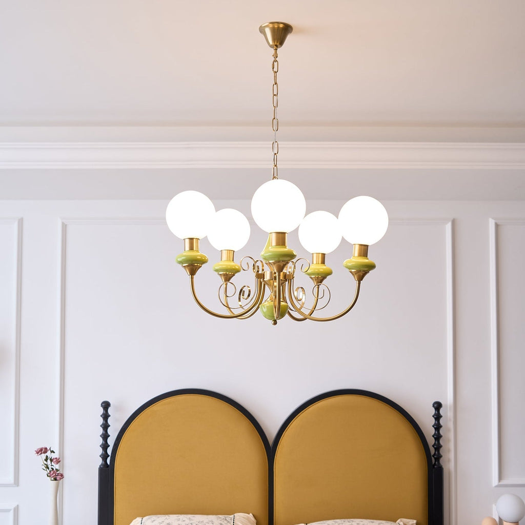 Valentina Modern Creative Chandelier Glass Dining Room Living Room