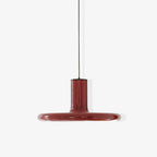 Solara Pendant Lamp Aluminum Cylinder Disc Industrial
