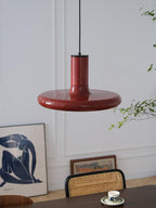 Solara Pendant Lamp Aluminum Cylinder Disc Industrial