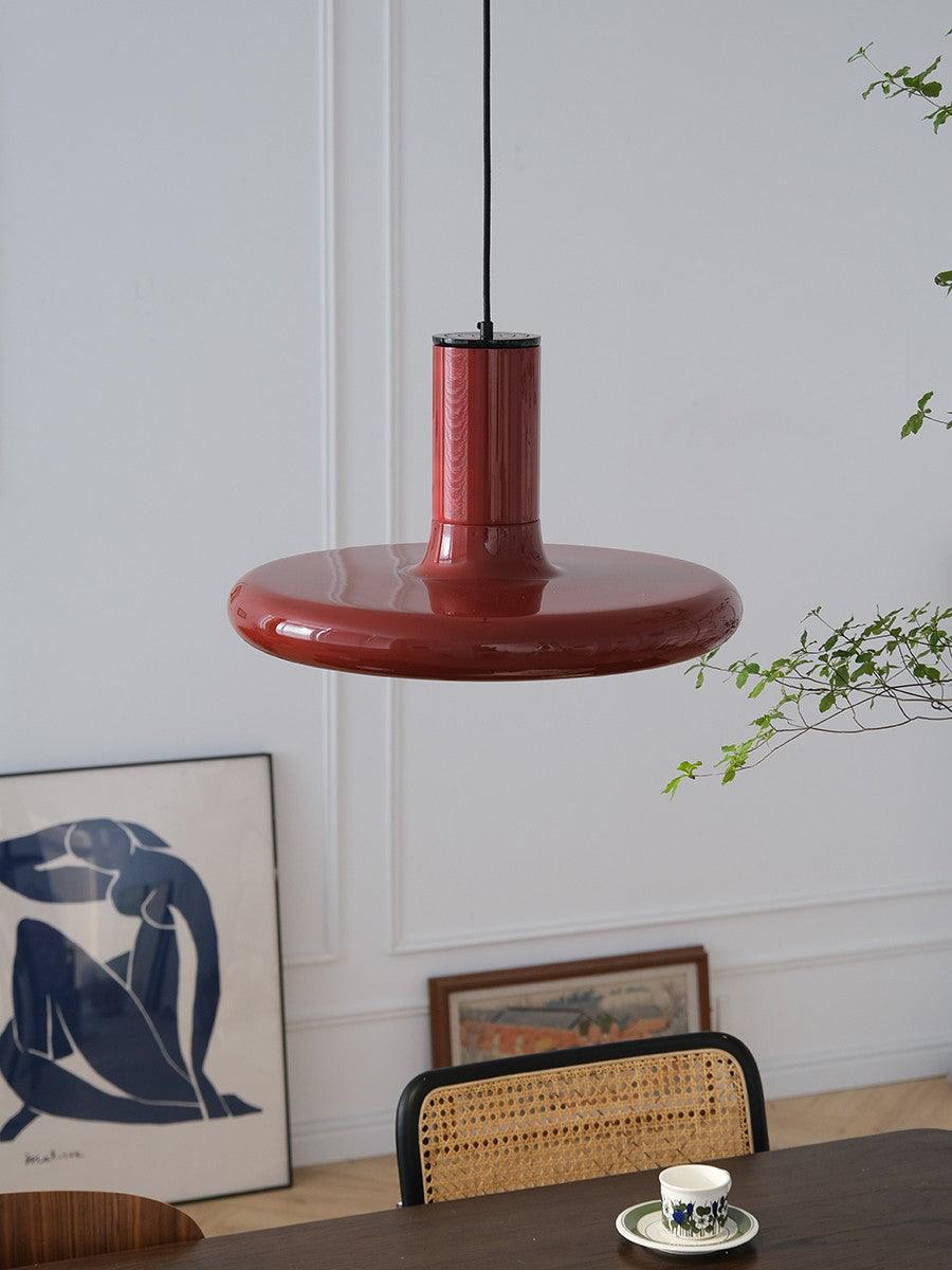 Solara Pendant Lamp Aluminum Cylinder Disc Industrial