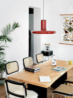 Solara Pendant Lamp Aluminum Cylinder Disc Industrial