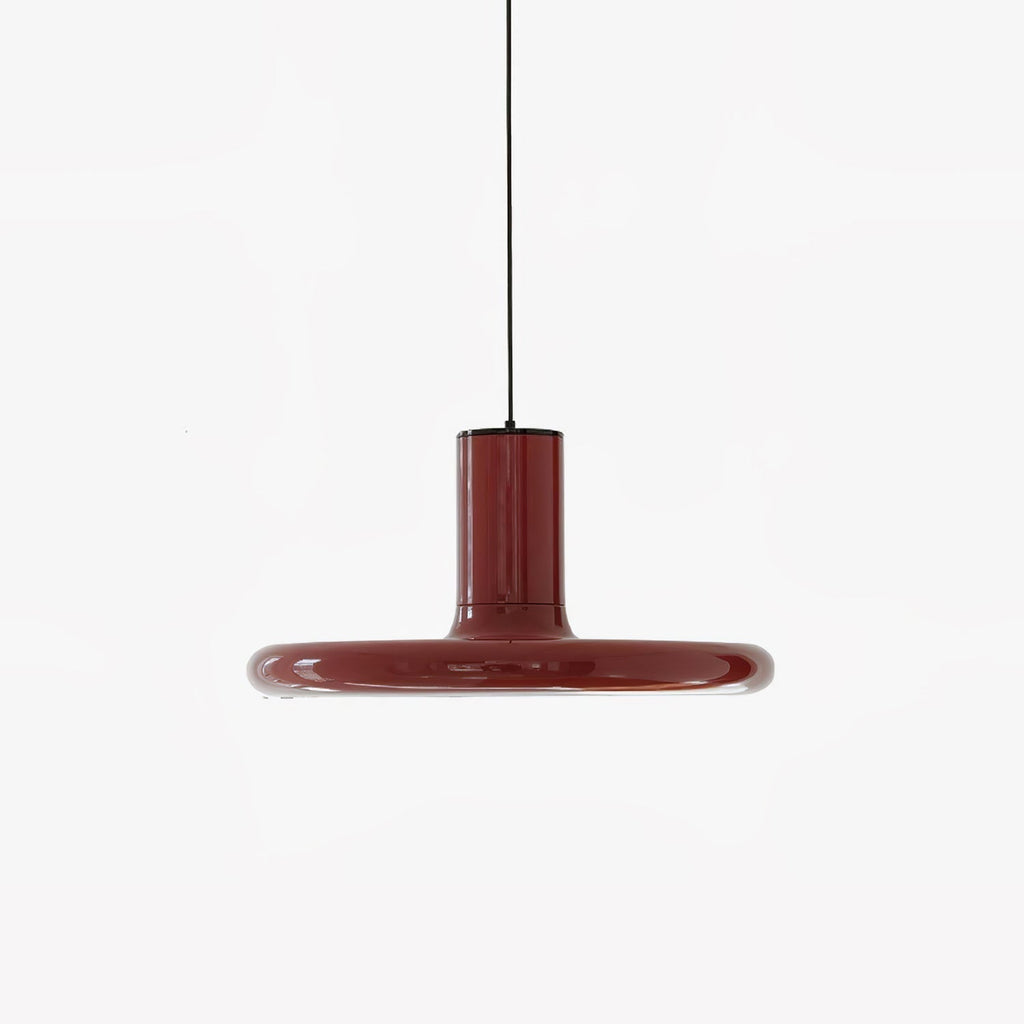 Solara Pendant Lamp Aluminum Cylinder Disc Industrial