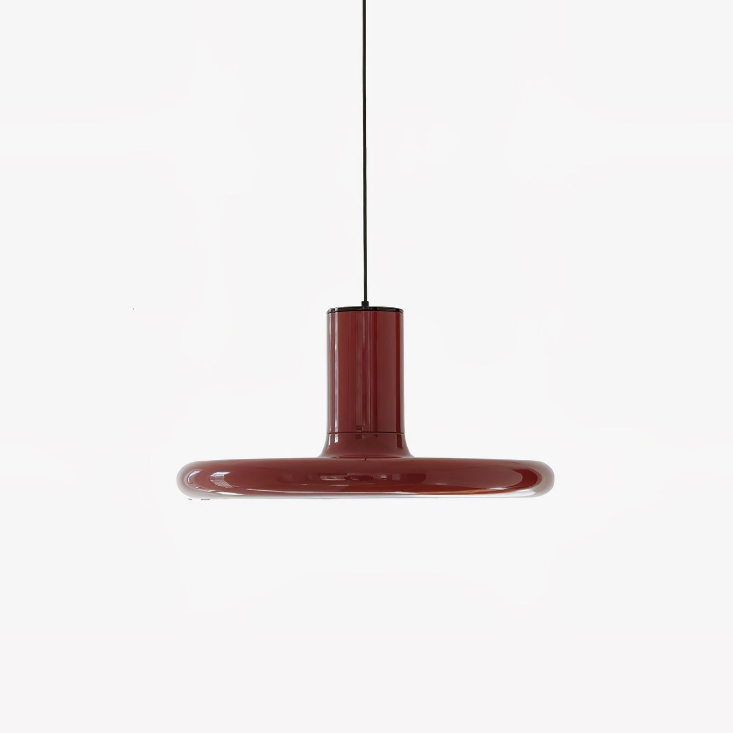 Solara Pendant Lamp Aluminum Cylinder Disc Industrial