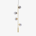 Erevia Brass & Glass Pendant Light