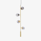 Erevia Brass & Glass Pendant Light