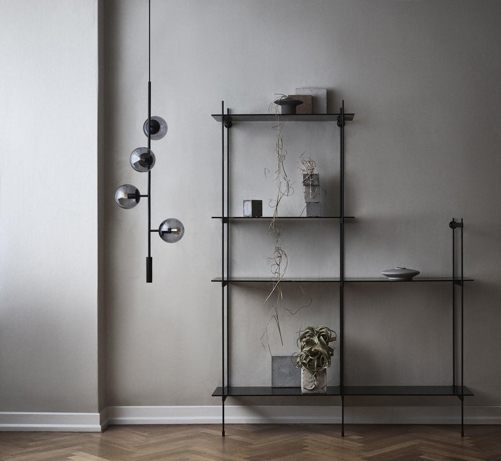Erevia Brass & Glass Pendant Light