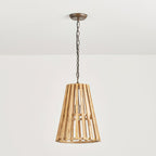 Avsolel Modern Minimalist Wooden Pendant Lamp