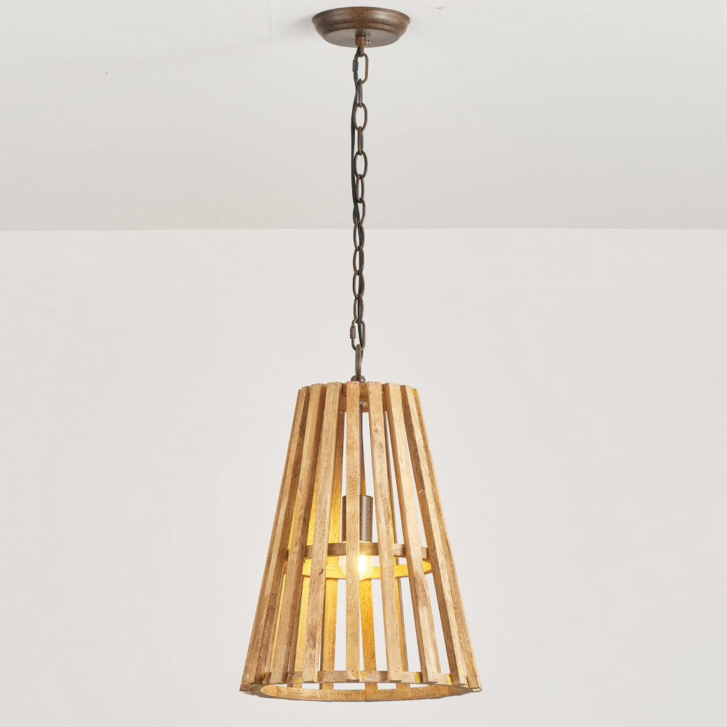Avsolel Modern Minimalist Wooden Pendant Lamp